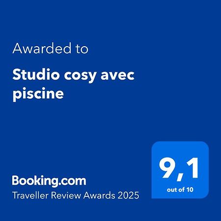 Studio Cosy Avec Piscine Saint-Joseph Exterior foto